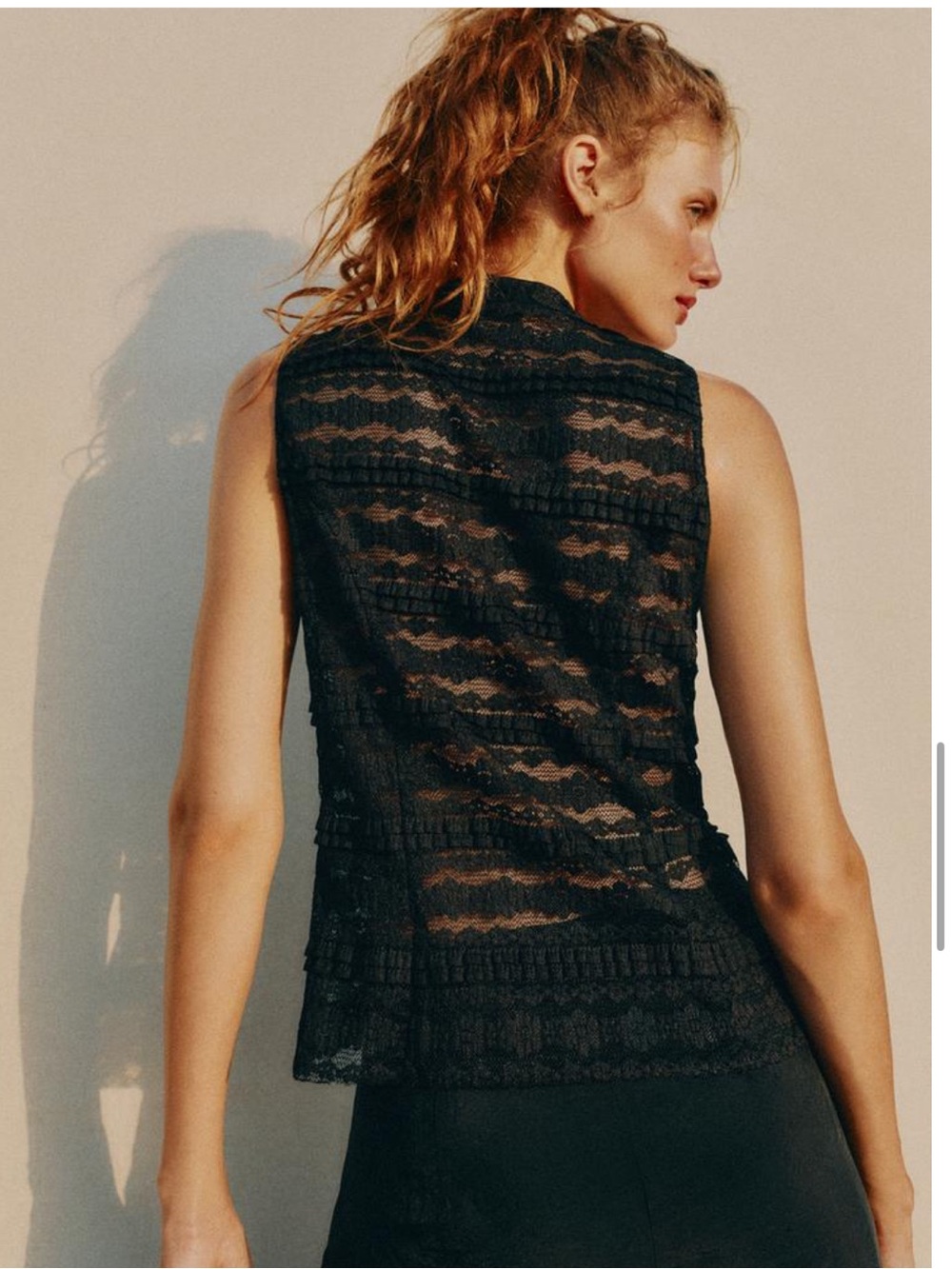 NEW LACE FROG FASTENING
TOP SIZE XS 
🚨NO DISCOUNT - Picture 8 of 16